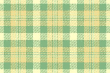 Aydınlık ve pastel renklerde tekstil desenli arka planı olan vektör kumaş tartanın dokusunu kontrol et.