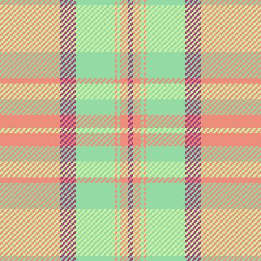 Ekim vektör ekoseli, tekstil kumaşı alışverişi. Sahne arkaplan tartan kontrol deseni yeşil ve kırmızı renklerde.