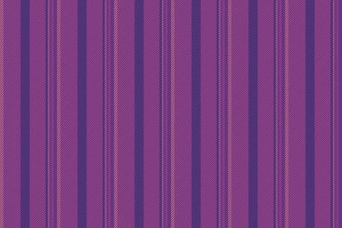 Evlilik dikişsiz doku çizgileri, kalıtsal kumaş dikey. Mor ve pembe renklerde grafik vektör arkaplan çizgisi.