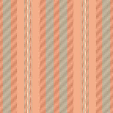 Tekstil deseni dikey, izolasyon arkaplan çizgisi. İnternet vektör çizgisi kumaş dokusu turuncu ve pastel renklerde.