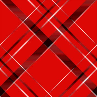 Ekose desenli vektör. Kumaş dokusunu kontrol et. Giysiler, kağıt baskısı veya web arkaplanı için kusursuz tekstil tasarımı.