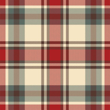 Ekose kontrol kalıbı. Kusursuz kumaş dokusu. Tartan tekstil baskı tasarımı.