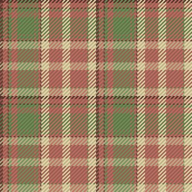 İskoç ekosesinin kusursuz deseni. Kumaş dokusunu kontrol ederek tekrarlanabilir arkaplan. Çizgili tekstil izinin düz vektör arkaplanı.