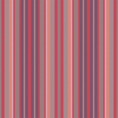 Dikey çizgi deseni. Vektör çizgileri arka plan kumaş dokusu. Geometrik çizgili çizgi tekstil baskısı, ambalaj kağıdı, hediye kartı, duvar kağıdı için dikişsiz soyut tasarım.