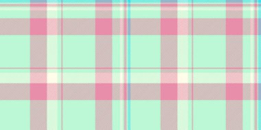 Dikensiz tartan dokusu, model arkaplan deseni kumaşı. Açık ve kırmızı renkli ekose vektör tekstil denetimi.