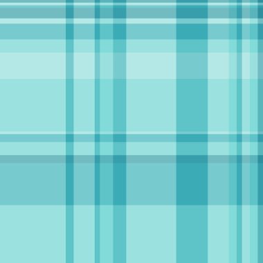 Vektör tartan kontrolünün kumaş dokusu ve siyanür ve deniz mavisi renklerinde ekoseli arkaplan deseni.