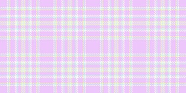 Sevgililer Günü vektör tartan arka planı, izleme kumaşı kontrol şablonu. İçeriği olmayan tekstil ekose deseni açık ve beyaz renkte.