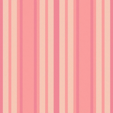 Doku arkaplan çizgilerinin dikey tekstil dokusu, kırmızı ve bisque renklerinde, vektör çizgisi olmayan desen.