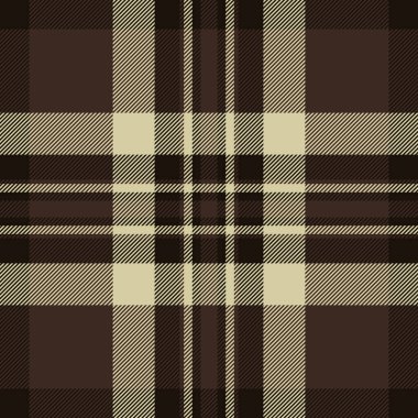 Koyu ve siyah renklerde kumaş arkaplan vektörü tekstil ile tartan kontrolünün desenli ekoseli deseni.