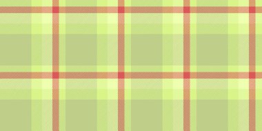 Hindistan kumaş tekstil arka planı, tartan desenli ekose albüm. Dokuma dokusu kireç ve kırmızı renkte kusursuz vektör kontrolü.