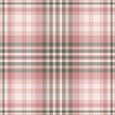 Yemek odası vektör arka plan tekstili, motif dokusu pürüzsüz. Açık ve beyaz renkli kız kumaşı ekoseli tartan denetimi.