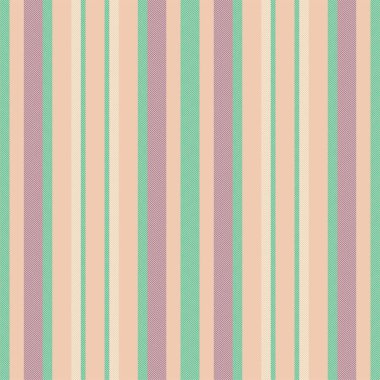 Dikey çizgi deseni. Vektör çizgileri arka plan kumaş dokusu. Geometrik çizgili çizgi tekstil baskısı, ambalaj kağıdı, hediye kartı, duvar kağıdı için dikişsiz soyut tasarım.