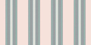 Yumuşaklık çizgisi vektör deseni, Viktorya dönemi dikişsiz dokusu dikey. Çizgiler tekstil arkaplan kumaşı ışık ve cyan renginde.