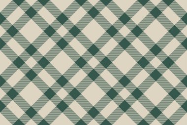 Tartan ekoseli arka plan, çapraz kontrol, kusursuz desen. Tekstil baskısı için vektör kumaş dokusu, ambalaj kağıdı, hediye kartı, duvar kağıdı düz tasarım.