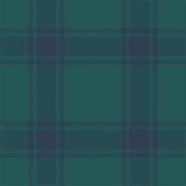 Yeşil desenli ekose desenli. Kumaş dokusunu kontrol et. Vektör tekstil baskı tasarımı.