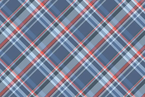 Pastel ve mavi renklerde ekose arka plan tekstili olan tartan kontrolünün doku vektör kumaşı.