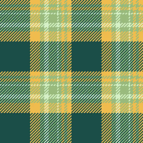 Üst kumaş desenli ekose, içerik kontrolü vektörü. İspanyol desenli, yeşil ve mavi renklerde, pürüzsüz kumaş..