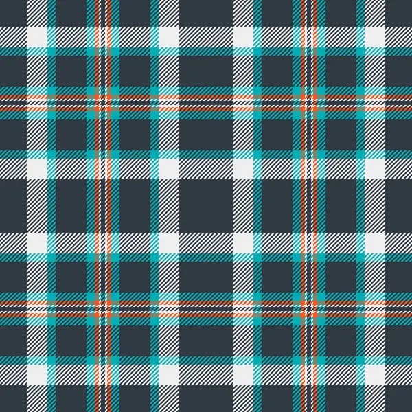 Vektör kontrol kumaşı desen dokusu koyu ve beyaz renklerde ekosesiz ekoseli tekstil.