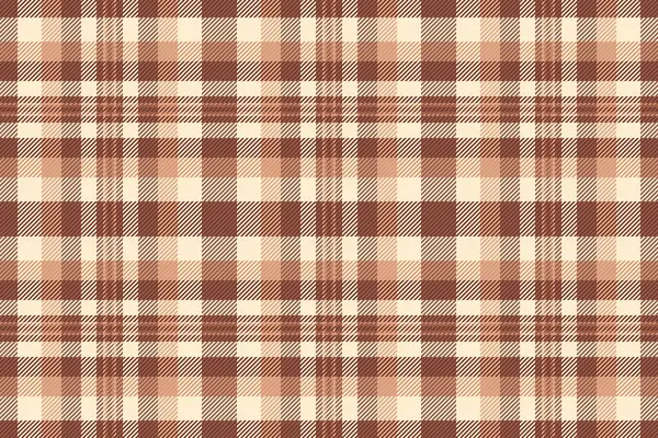 Değişik tartan desenli kumaş, kanepe arka plan dikişsiz vektör. Kırmızı ve turuncu renkli ekose tekstil denetimi.