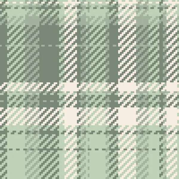 Desain Tekstil Dari Plaid Bertekstur Checkered Kain Pola Tartan Untuk - Stok Vektor