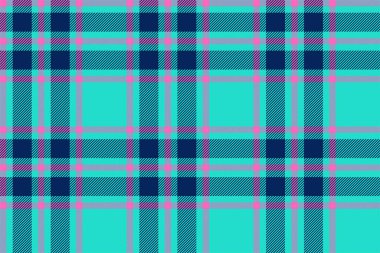 Ekose arka plan, kusursuz mavi deseni kontrol et. Tekstil baskısı için vektör kumaş dokusu, ambalaj kağıdı, hediye kartı, duvar kağıdı düz tasarım.