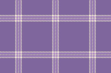 Avcı tekstil kumaş ekose, 70 'lerin kusursuz şablonu. Canlı tartan vektör arkaplan dokusu menekşe ve limon şifon rengi.