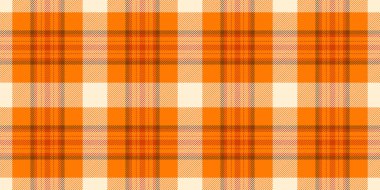 Panjabi vektör ekose tartan, dokuları kusursuz. Giysi arkaplan deseni parlak ve turuncu renkli kumaş.