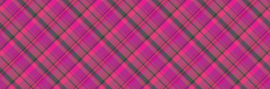 Ekose desenli kumaş, arka planda dikdörtgen kumaş. Üst üste dizilmiş kalıp kumaş vektör kontrolü pembe ve kırmızı renkte.