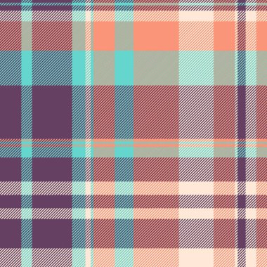 Ekose kumaşın tekstil tasarımı. Gömlek, elbise, takım elbise, kağıt baskı, davetiye ve hediye kartı için kareli kumaş desenli tartan..