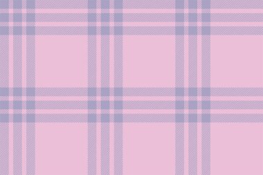 Ekose arka plan, pürüzsüz pembe deseni kontrol et. Tekstil baskısı için vektör kumaş dokusu, ambalaj kağıdı, hediye kartı, duvar kağıdı düz tasarım.