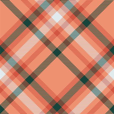 Ekose desenli vektör. Kumaş dokusunu kontrol et. Giysiler, kağıt baskısı veya web arkaplanı için kusursuz tekstil tasarımı.