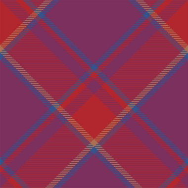 Ekose desenli vektör. Kumaş dokusunu kontrol et. Giysiler, kağıt baskısı veya web arkaplanı için kusursuz tekstil tasarımı.