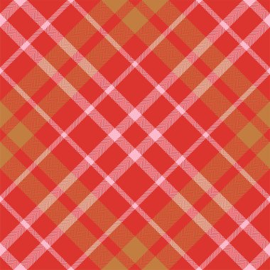 Ekose desenli vektör. Kumaş dokusunu kontrol et. Giysiler, kağıt baskısı veya web arkaplanı için kusursuz tekstil tasarımı.