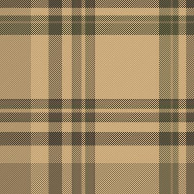 Kehribar ve ten renkleri içinde dikişsiz doku vektörü olan desen kontrol ekoseli kumaş tartan arkaplan.