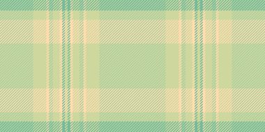 Düz doku vektör kumaşı, kostüm tekstil tartanı. Ekose desenli arkaplan ışık ve navajo beyaz renginde.