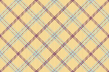 Kehribar ve açık renkli tekstil arkaplan dokusu olan kumaşsız ekoseyi kontrol et.