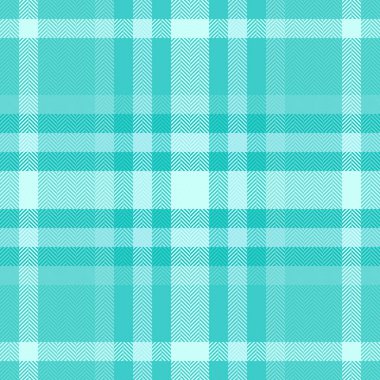 Hediye kağıdı ekose kumaş, keten kumaş desenli tartan. İşaretli arkaplan dikişsiz desen vektörü gök mavisi ve açık renk.