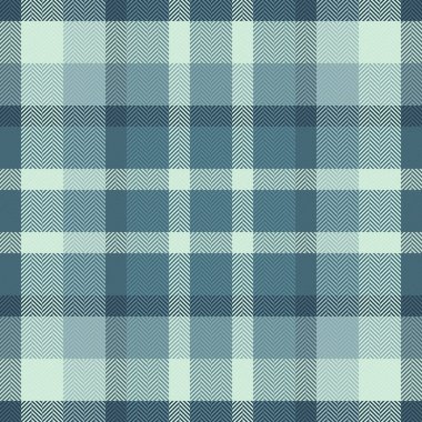Ekoseli ekose vektörün kumaş dokusu, tartan desenli arka plan kontrolü, siyan ve açık renkli..