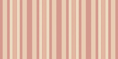 Gömlek vektör çizgisi dokusu, web sitesi dikey kumaşı dikişsiz. Kısıtlı çizgiler arkaplan deseni ışık ve kırmızı renkli tekstil.