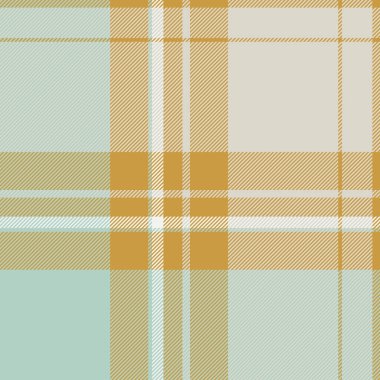 Internet pattern texture plaid, sample fabric vector seamless. Panel tartan textile check background in white and amber colors. clipart