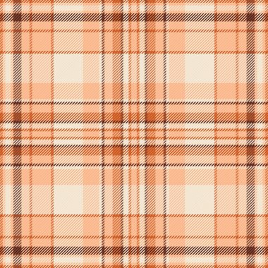 Bahar vektör deseni pürüzsüz, Hanuka kumaş kontrolü. Soluk desen arkaplan tartan tekstil turuncu ve açık renkli.