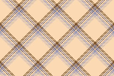 Tartan ekoseli arka plan, çapraz kontrol, kusursuz desen. Tekstil baskısı için vektör kumaş dokusu, ambalaj kağıdı, hediye kartı, duvar kağıdı düz tasarım.
