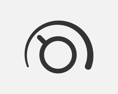 Işık karartıcı simge çizgisi düz moda tasarımı. Elektrik lambası enerji tasarrufu işareti.