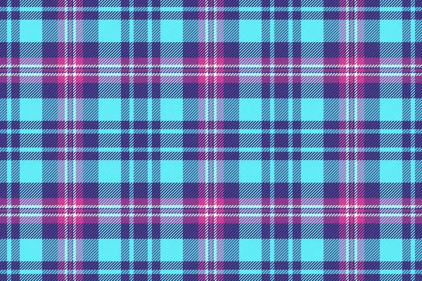 Ekose kumaş desenli çivit ve cyan renklerinde ekose kumaş dokusu olan kusursuz arkaplan vektörünün desenini kontrol et.