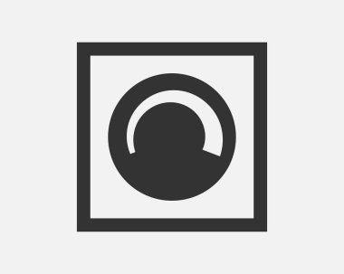 Işık karartıcı simge çizgisi düz moda tasarımı. Elektrik lambası enerji tasarrufu işareti.