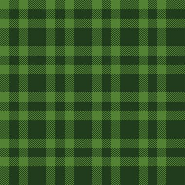 Ekose kontrol desenleri yeşil. Kusursuz kumaş dokusu. Tartan tekstil baskı tasarımı.