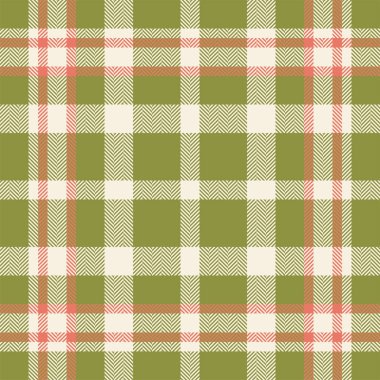 Ekose kontrol kalıbı. Kusursuz kumaş dokusu. Tartan tekstil baskı tasarımı.