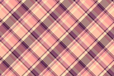 Tekstil dokusunu kes, mutlu noeller ekose kumaş taşıyıcısı. Kırmızı ve turuncu renklerde tartansız arkaplan kontrolü.