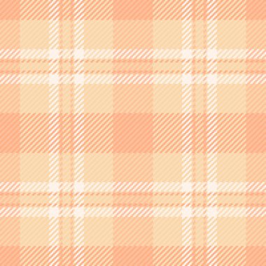 El yapımı tekstil kontrolü kusursuz, klasik arka plan dokusu kalıbı. Kalın ekose kumaş taşıyıcısı turuncu ve şeftali rengi.