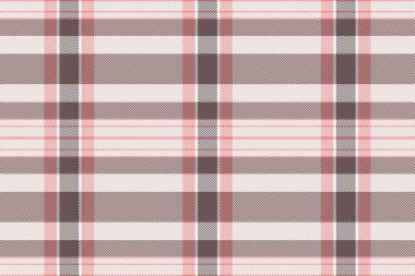 Kumaşsız arkaplan ekoseli kontrol vektörü. Açık ve beyaz renkli kumaş desenli tartan..